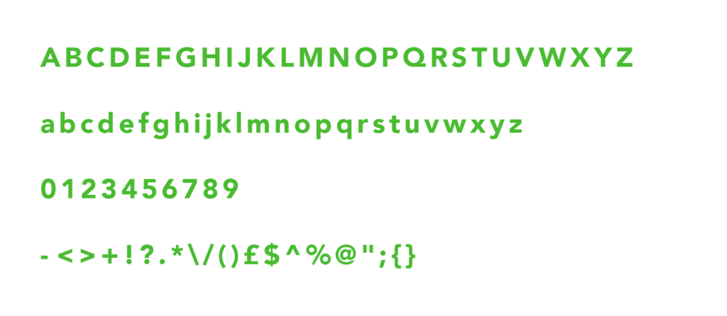ChatFlow Avenir Typography
