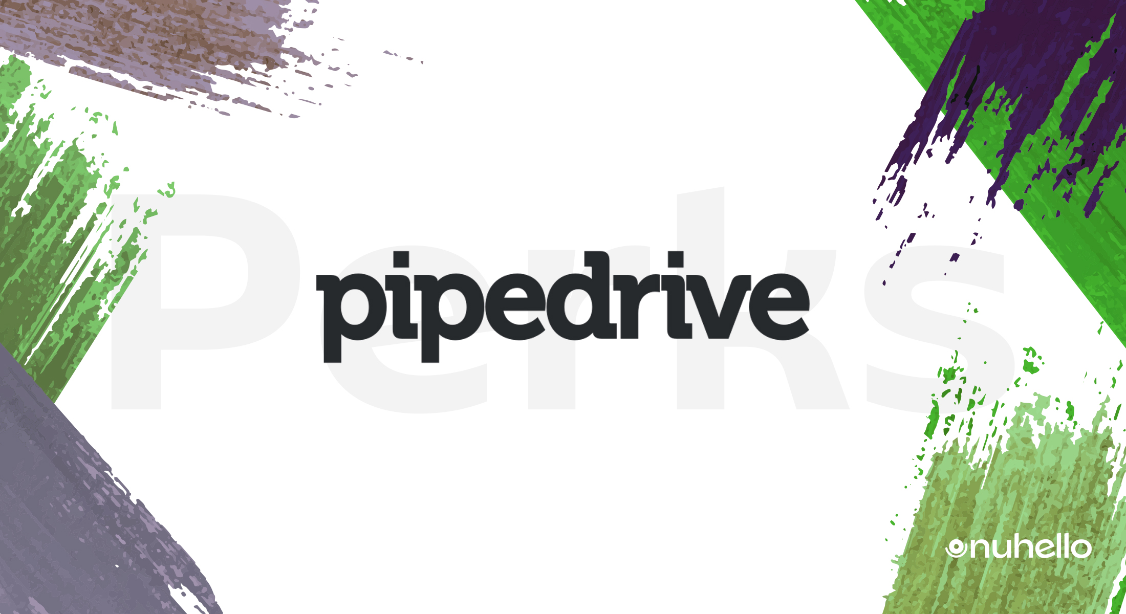 Get discounts on Pipedrive with nuhello